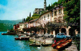12897127 Morcote Lago Di Lugano Gesamtansicht  Morcote Lago Di Lugano - Other & Unclassified