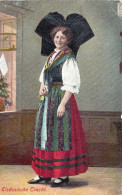 *CPA - Elsässische Tracht - Alsacienne En Costume Traditionnel - Colorisée - Costumes