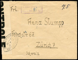 Französische Zone Allgemeine Ausgabe, 1946, Barfr., Brief - Other & Unclassified