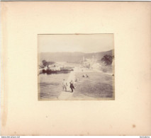 INVERNESS CANAL CALEDONIEN FORT AUGUSTUS LES ECLUSES  PHOTO ORIGINALE SUR CARTON 16 X 14 CM FORMAT PHOTO 8.50 X 7 CM - Anciennes (Av. 1900)