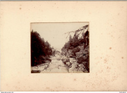 BRAEMAR ECOSSE LA CLUNIE  FIN 19em PHOTO ORIGINALE 8x7CM COLLEE SUR CARTON DE 18x13cm - Old (before 1900)