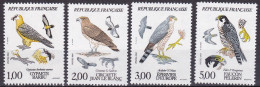 Frankreich, 1984, Mi.Nr. 2463/66, MNH **,  Greifvögel.  Les Oiseaux De Proie. - Ungebraucht