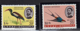 ETHIOPIE - Faune, Oiseaux - Y&T PA 104-108 - 1967 - MNH - Etiopia