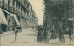 EGYPT - ALEXANDRIA / ALEXANDRIE - POST OFFICE STREET - EDITION COUSTOULIDES - 1910s (12649) - Alexandrie