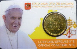 Vaticano - 50 Centesimi 2017 - Coincard N. 8 - UC# 6 - Vaticaanstad