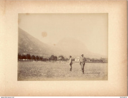 GRENOBLE LE MONT SAINT EYNARD PHOTO ORIGINALE SUR CARTON 23 X 18 CM FORMAT PHOTO 17 X 12.50 CM - Anciennes (Av. 1900)