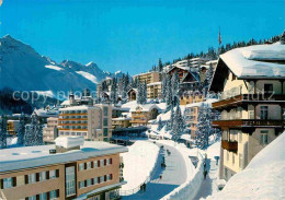 12875709 Arosa GR Dorfstrasse Im Winter Wintersportplatz Alpen Arosa - Otros & Sin Clasificación