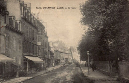 29 , Cpa  QUIMPER , 4509 , L'Hotel De La Gare  (15001.V.24) - Quimper