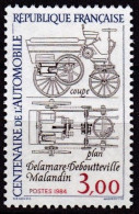 Frankreich, 1984, Mi.Nr. 2468, MNH **,  100 Jahre Automobilbau,  100 Ans D'ingénierie Automobile - Nuevos
