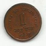 INDIA 1 NAYA PAISA 1957 - India