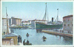 Cs524  Cartolina Livorno Citta' Darsena Toscana Inizio 900 - Livorno