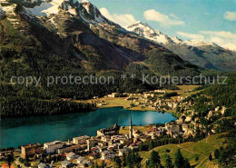 12857009 St Moritz GR Gesamtansicht Mit Piz Rosatsch Und Piz Corvatsch Berninagr - Autres & Non Classés