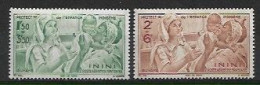 ININI 1942 Protection De L'Enfance Indigène & Quinzaine Impériale (PEIQI) MNH - 1942 Protection De L'Enfance Indigène & Quinzaine Impériale (PEIQI)