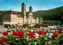 12850877 Einsiedeln SZ Kloster Blumen Einsiedeln - Sonstige & Ohne Zuordnung