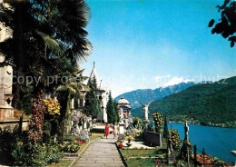 12850827 Morcote Lago Di Lugano Cimitero Tombe Di Moissi D Albert Banklanoff Fri - Andere & Zonder Classificatie