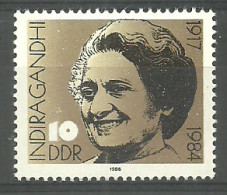 Germany, Democratic Republic (DDR) 1986 Mi 3056 MNH  (ZE5 DDR3056) - Berühmte Frauen