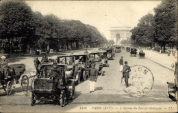 CPA Paris XVI, Avenue Du Bois De Boulogne - Other & Unclassified