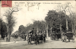 CPA Paris XVI, Bois De Boulogne, Avenue Des Accacias - Other & Unclassified