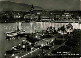 12845969 Geneve GE Illumination De La Rade Et De La Ville Geneve - Other & Unclassified