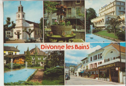 Divonne Les Bains 01 Carte Circulée Non Timbrée  Multivues ( 5 )  Souvenirs - Divonne Les Bains