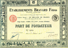 ÉTABLISSEMENT BRAVARD FRÈRES (Déco) - Industrial