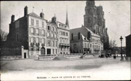 CPA Orléans Loiret, Place De L’Etape, Theater - Sonstige & Ohne Zuordnung
