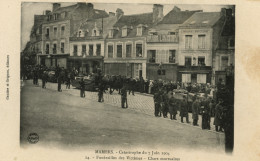 MAMERS - Catastrophe Du 7 Juin 1904 - Funérailles Des Victimes - Chars Mortuaires - Mamers