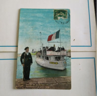 CPA La Vie Du Marin N°2698 - Factionnaire Au Petit Rang - Carte Animée Bateau Mousqueton Et Marins - Daté 1911 - Personnages
