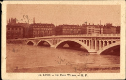 CPA Lyon Rhône, Le Pont Wilson - Autres & Non Classés
