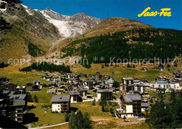 12840557 Saas-Fee Teilansicht Mit Ulrichshorn Hohbalmgletscher Walliser Alpen Sa - Other & Unclassified