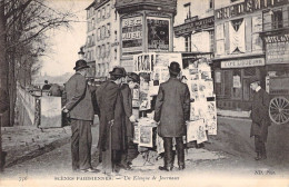 PARIS - Scènes PARISIENNES -- Un Kiosque De Journeaux - Petits Métiers à Paris