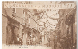 CLUNY Concours De Musique Rue Du Merle - Cluny
