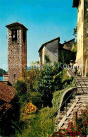 12833647 Gandria Lago Di Lugano Veduta Pittoresca Malerischer Winkel Glockenturm - Other & Unclassified