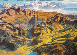 12833497 Hoch Ybrig Wander Und Wintersportgebiet Alpen Aus Der Vogelperspektive  - Autres & Non Classés
