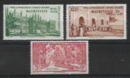 MAURITANIE 1942 Protection De L'Enfance Indigène & Quinzaine Impériale (PEIQI) MNH - 1942 Protection De L'Enfance Indigène & Quinzaine Impériale (PEIQI)