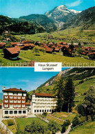 12831829 Lungern Gesamtansicht Mit Alpenpanorama Haus St Josef Marienburg Grotte - Sonstige & Ohne Zuordnung