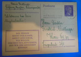 ENTIER POSTAL SUR CARTE    -   ALLEMAGNE - Tarjetas