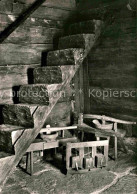 12827169 Bosco Gurin Walserhaus Inneres Treppe Bosco Gurin - Other & Unclassified