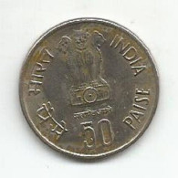 INDIA 50 PAISE 1986 - F.A.O. - Indien