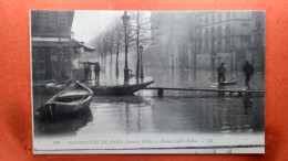 CPA (75) Inondations De Paris.1910. Avenue Ledru Rollin. (7A.814) - Überschwemmung 1910