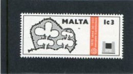 MALTA - 1975  1c 3m  ARCHITECTURAL HERITAGE  MINT NH - Malta