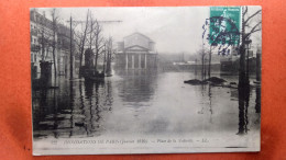 CPA (75) Inondations De Paris.1910. Place De La Nativité.. (7A.816) - De Overstroming Van 1910