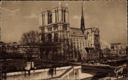 CPA Paris IV Ile De La Cité, Kathedrale Notre Dame - Other & Unclassified