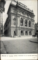 CPA Paris II. Arrondissement Bourse, Le Nouvel Opera Comique, Place Boieldieu - Other & Unclassified