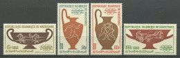 MAURITANIE 1964 PA N° 40/43 ** Neufs MNH Superbes C 8.50 € Jeux Olympiques De Tokyo Games Chevaux - Mauritania (1960-...)