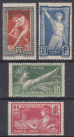 FRANCE JEUX OLYMPIQUES PARIS N° 183/186 NEUFS ** GOMME SANS CHARNIERE COTE 175 € - Unused Stamps