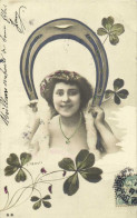 DESTOCKAGE Avant Fermeture  Boutique BON LOT 100 CPA FANTAISIE  JEUNES  FEMMES (dont Series)  (toutes Scannées ) - 100 - 499 Postcards