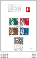 125 - 29 - Feuillet Avec Oblit Spéciale "Fete Romande De Gymnastique Chaux-de-Fonds 1957" - Postmark Collection