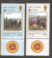 Scouting Isle Of Man MNH - Unused Stamps