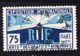 FRANCE Timbre Oblitéré N° 215, Exposition Internationale Des Arts PARIS - Used Stamps